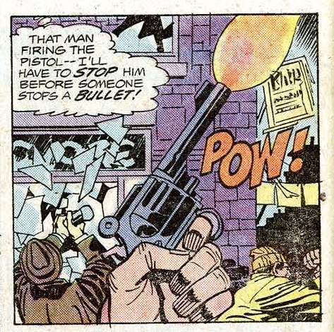 A panel from  #193 (January 1976) by Jack Kirby.